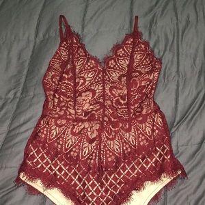 Nasty Gal (NEW) lingerie body suit!